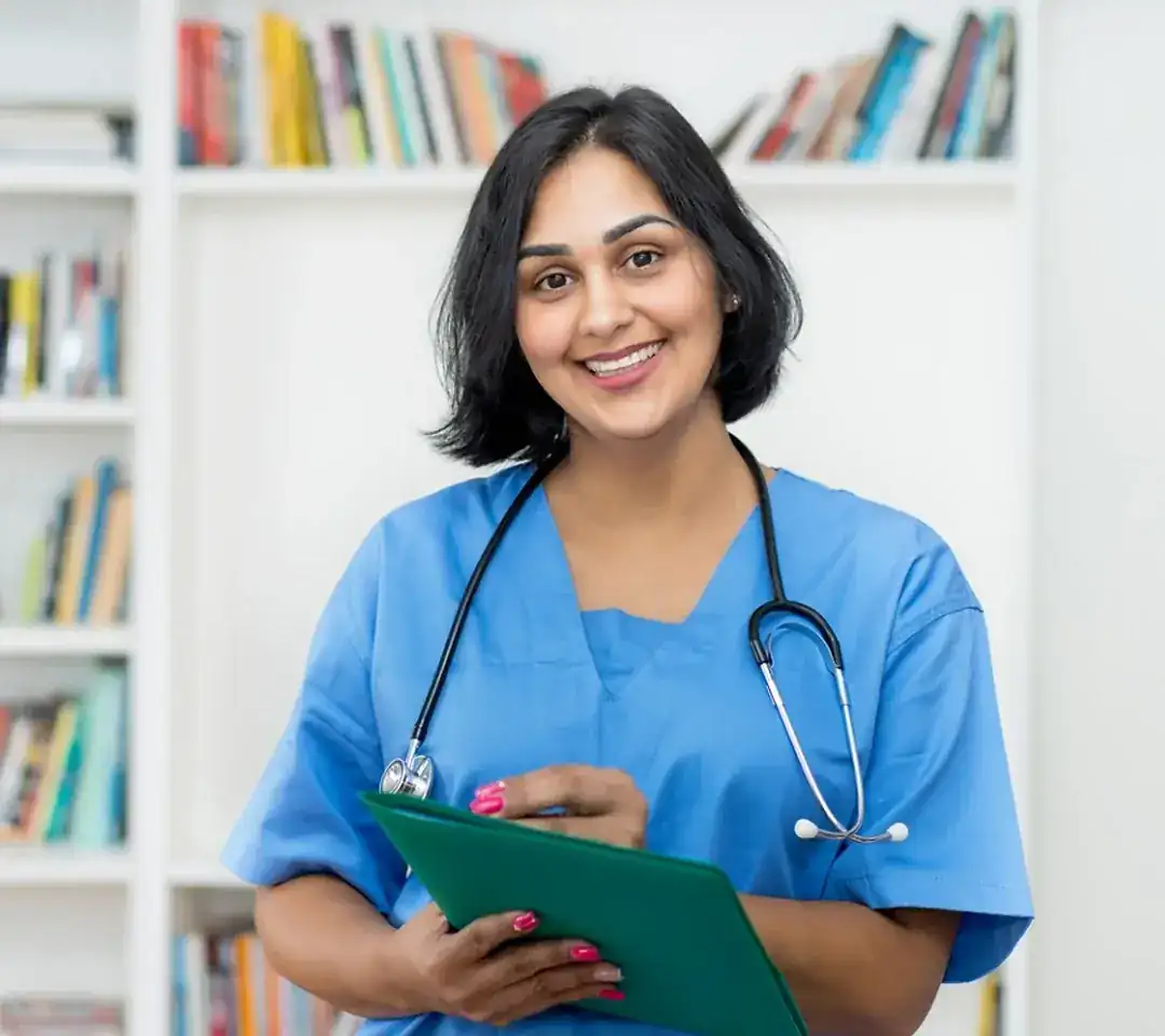 Nurse placed with a Gulf hospital